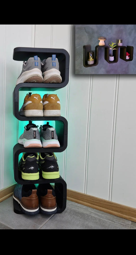 Shoe Rack /Wall Shelf